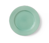 Lyngby Porcelæn Rhombe Color Lunsjtallerken 21cm_Aqua (521-201990)