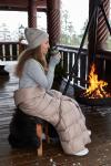 Norsk Dun Out&About Dunpledd Beige (479-115694)