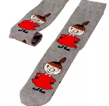 Mummi Sokker Lille My Grå str.36-42 (638-LMY17B)