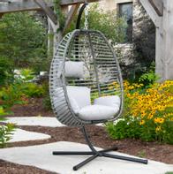 Vivere Hengestol+Stativ Nest Moonstone