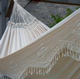 Vivere Hengekøye Dobbel brasiliansk bomull offwhite (540-BRAZ600)