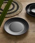 Riviera Maison Urban Outdoor Tallerken Sort Ø23,5cm (443-504260)
