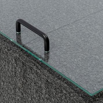 Riviera Maison Olivia Puff Sidebord Beluga (443-5959002)