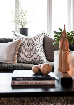 Rebell Putetrekk Trento lin-bomull 60x60cm Taupe  (479-116094)