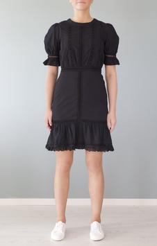 Secrets by B Kjole Joan Sort XS (643-BB366-black)