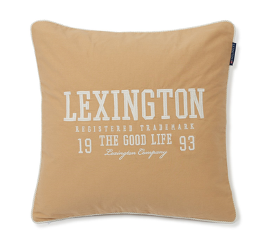 Lexington Putetrekk Logo Oat-White 50x50cm (588-12220052-oat)
