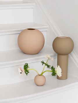 COOEE Ball Vase 20cm, Blush