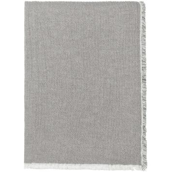 Elvang  Thyme Bomullspledd Grey 130x180cm (666-50002-grey)