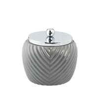 Lene Bjerre Milda Krukke Grey H12cm