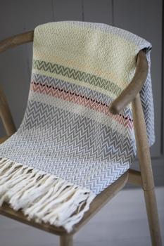 Andreas Engesvik Bunadspledd Vest-Agder,  str 130x200cm (434-2012-6)
