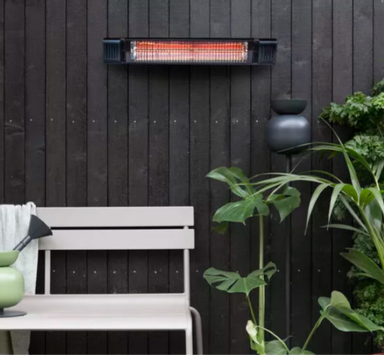 MILL Terrassevarmer Infrarød Fjernkontroll 2000W