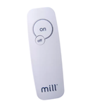 MILL Terrassevarmer Infrarød Fjernkontroll 2000W (CB2000BASIC)
