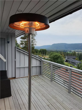 TUNDRA Terrassevarmer Gulvmodell, Infrarød 2000W