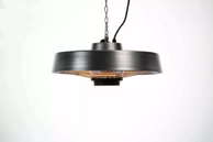 TUNDRA Terrassevarmer Infrarød Takhengt Sølv 2000W (TUNDRA-1024)