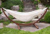 Vivere Hengekøye+Trestativ Dobbel Natural (540-C8SPCT-00)