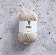 Järbo GARN Colin Bomull-Lin Greyish 28104, 50g