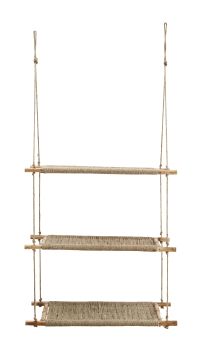 Madam Stoltz Hengende Hylle Jute (399-28237)