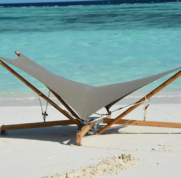 Cacoon  Solseng-hengekøye Kajito Bamboo-Earth Sammenleggbar (540-CACK01)