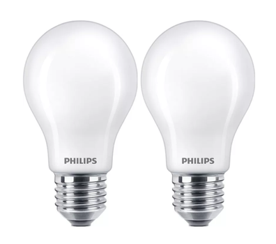 PHILIPS Lyspære LED-Classic WarmWhite E27 (2pk)