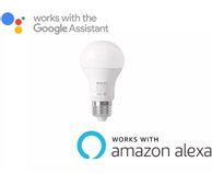 PHILIPS Smart-Lyspære Wi-Fi LED E27 Varmhvit Dimmbar (MUE4088RT)