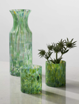 Magnor Glassverk Swirl Karaffel-Vase Grønn H20cm (655-201661)