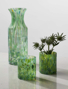 Magnor Glassverk Swirl Karaffel-Vase Grønn H20cm
