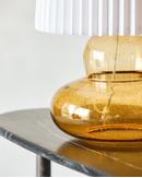 House Doctor Ribe Bordlampe med skjerm, Amber (151-262320061)