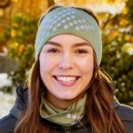 Morild Sølvfaks Pannebånd Merinoull Mosegrønn Onesize (288-72231086919)