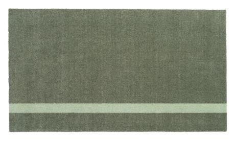Tica Copenhagen Gulvmatte Stripe Grønn-LysGrønn 67x120 (424-101202)
