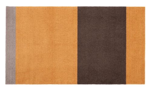 Tica Copenhagen Gulvmatte Stripes Brun-Dijon 90x200 (424-101217)