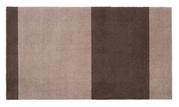 Tica Copenhagen Gulvmatte Stripes Brun-Sand 90x130cm (424-101206)