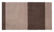 Tica Copenhagen Gulvmatte Stripes Brun-Sand 67x120 (424-101194)