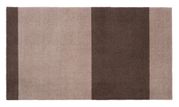 Tica Copenhagen Gulvmatte Stripes Brun-Sand 90x130cm (424-101206)