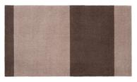 Tica Copenhagen Gulvmatte Stripes Brun-Sand 90x200 (424-101218)