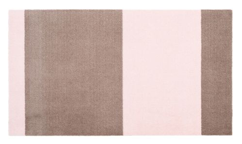 Tica Copenhagen Gulvmatte Stripes LysRosa-Sand 90x130 (424-101207)