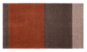 Tica Copenhagen Gulvmatte Stripes Terracotta-Brun 90x130cm (424-101203)