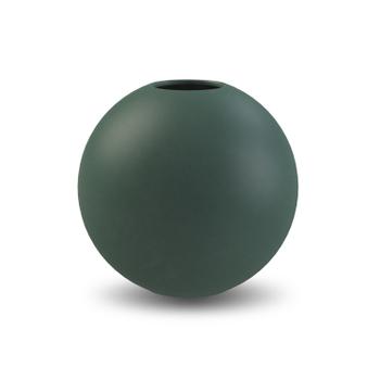 COOEE Ball Vase Mørkegrønn 20cm