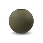 COOEE Ball Vase Olive 20cm (389-HI-028-03-OV)