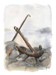 Nordic Wild Kunsttrykk Anker 30x40cm Akvarellpapir (672-272015)