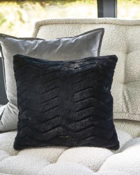 Riviera Maison Putetrekk Curcio Mørkeblå 50x50cm (443-515570)