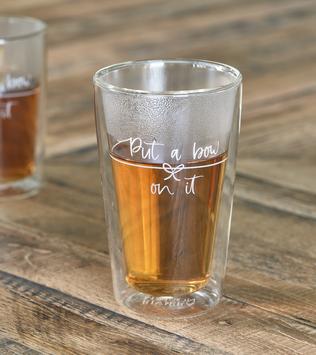 Riviera Maison Glass Put a Bow H13,5cm