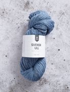 Järbo GARN Svensk Ull 4tr Dala-Blue 59112, 100g