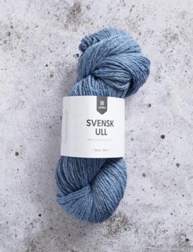 Järbo GARN Svensk Ull 4tr Dala-Blue 59112, 100g