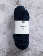 Järbo GARN Svensk Ull 4tr Bergslagen-Dark-Blue 59115, 100g