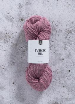 Järbo Garn Svensk Ull 4tr Mårbacka-Pink 59117, 100g