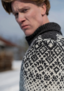 Järbo GARN Birger Berge Stjernefall Genser Mønster (634-92801N)