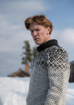 Järbo GARN Birger Berge Stjernefall Genser Mønster (634-92801N)