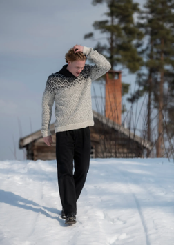 Järbo GARN Birger Berge Stjernefall Genser Mønster (634-92801N)