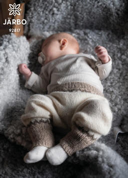 Järbo GARN Mønster Vetle Babybukse