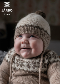 Järbo GARN Mønster Vetle Babylue (634-92818N)